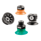 AF - Flat Suction Cups with Spokes