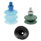 SMS - Bellows Suction Cups with Vulcanized Support